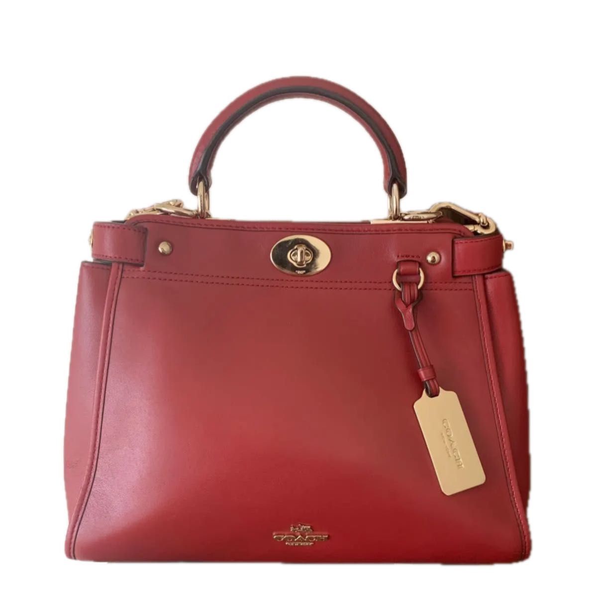 coach 2way レザーショルダーバッグ｜Yahoo!フリマ（旧PayPayフリマ）