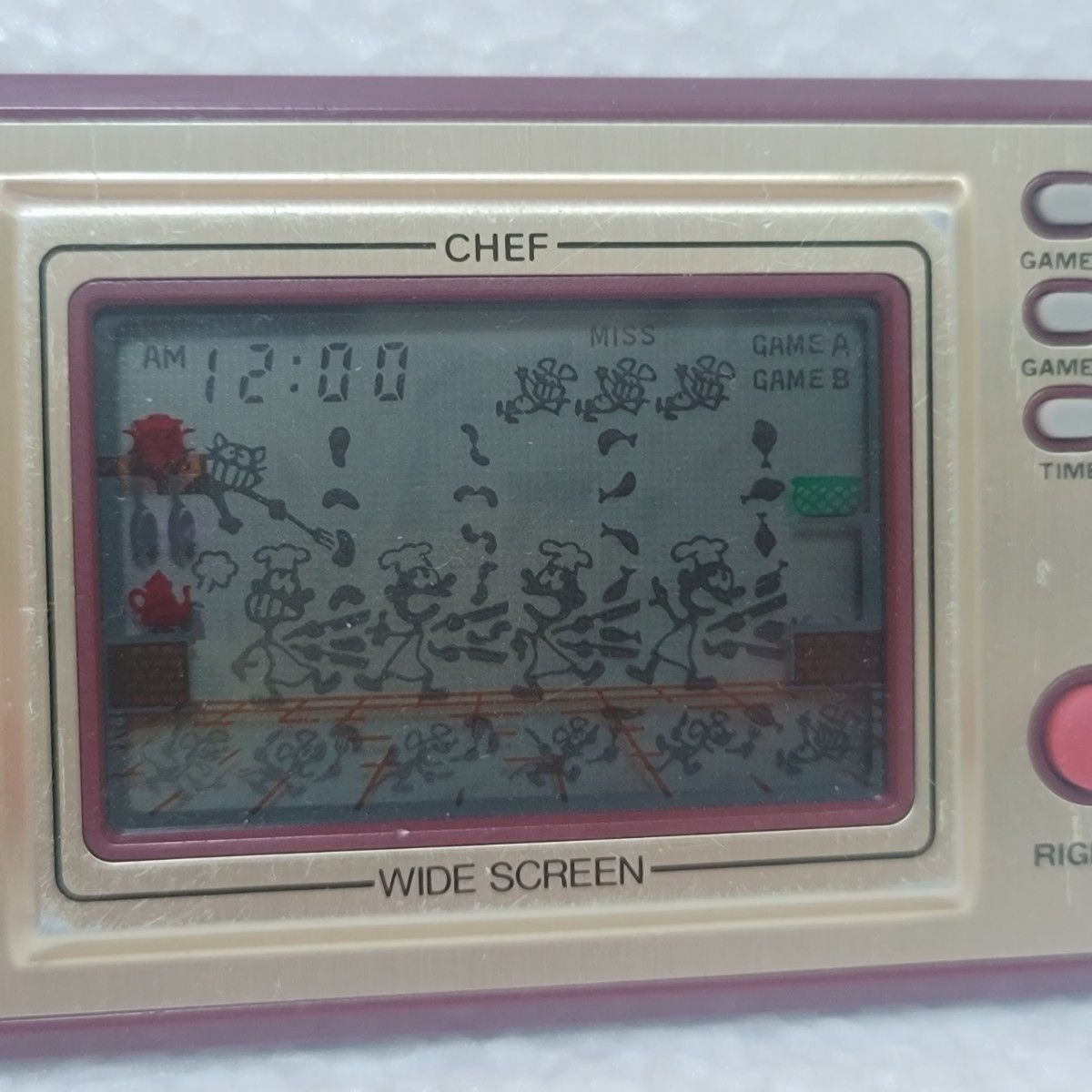 任天堂 ゲーム＆ウォッチ シェフ GAME&WATCH CHEF FP-24｜Yahoo!フリマ