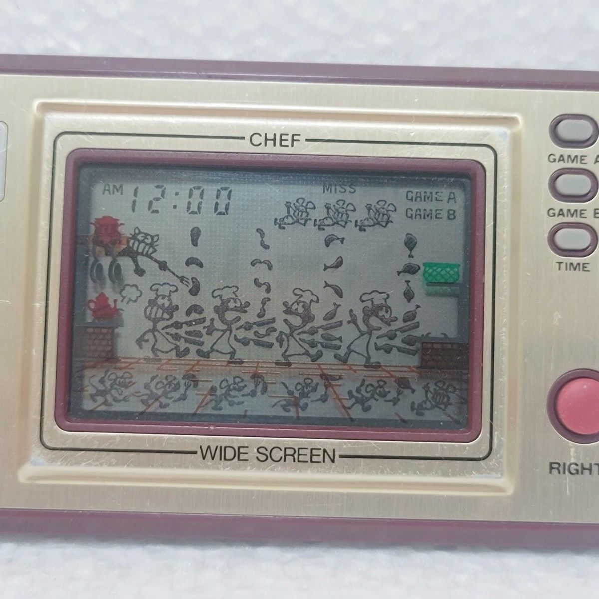 任天堂 ゲーム＆ウォッチ シェフ GAME&WATCH CHEF FP-24｜Yahoo!フリマ