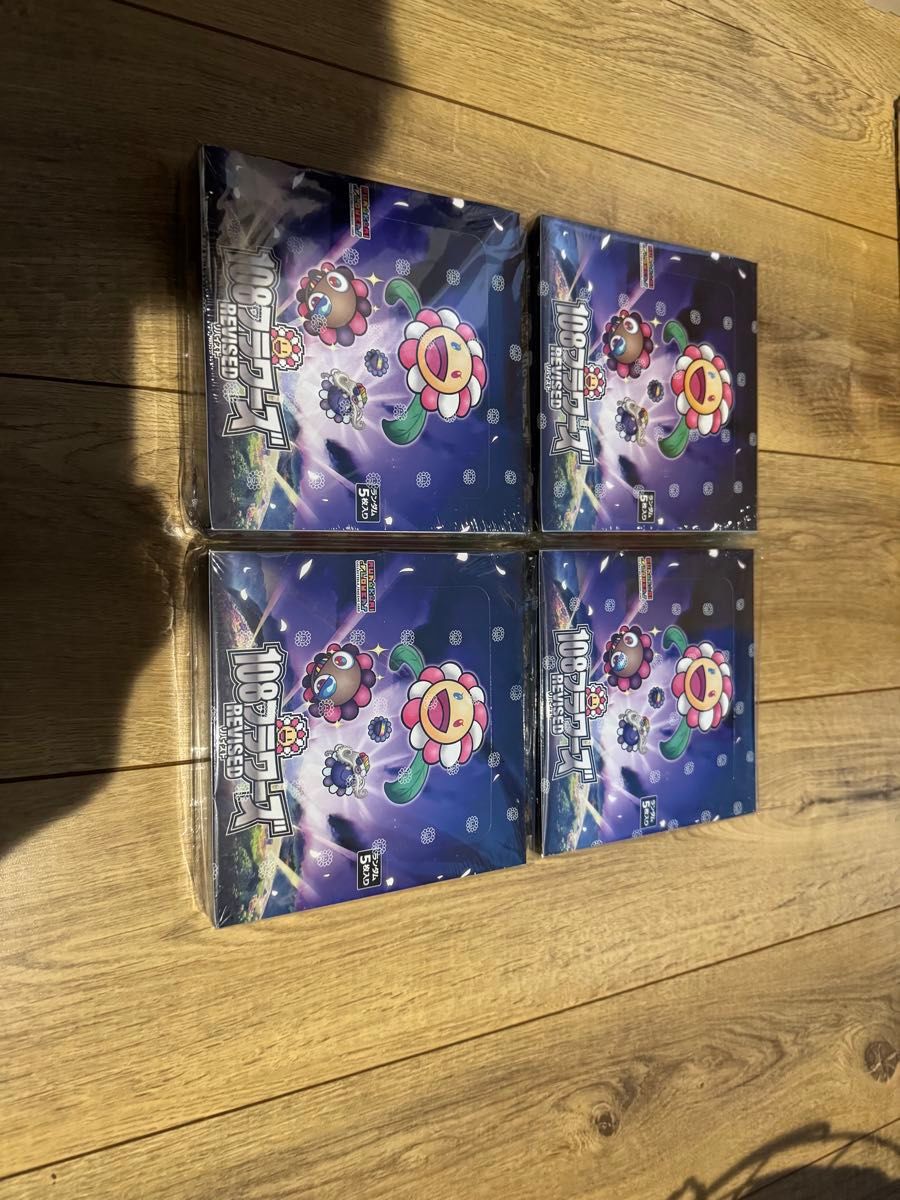 108 フラワーズ リバイズド flowers revised 4BOX 村上隆 カード