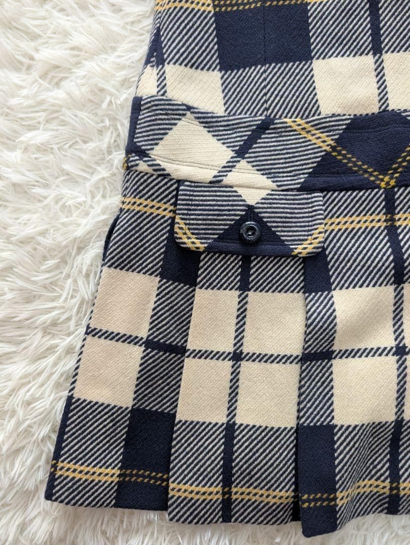美品 BURBERRY BLUE LABEL チェック柄 ミニワンピース M｜Yahoo
