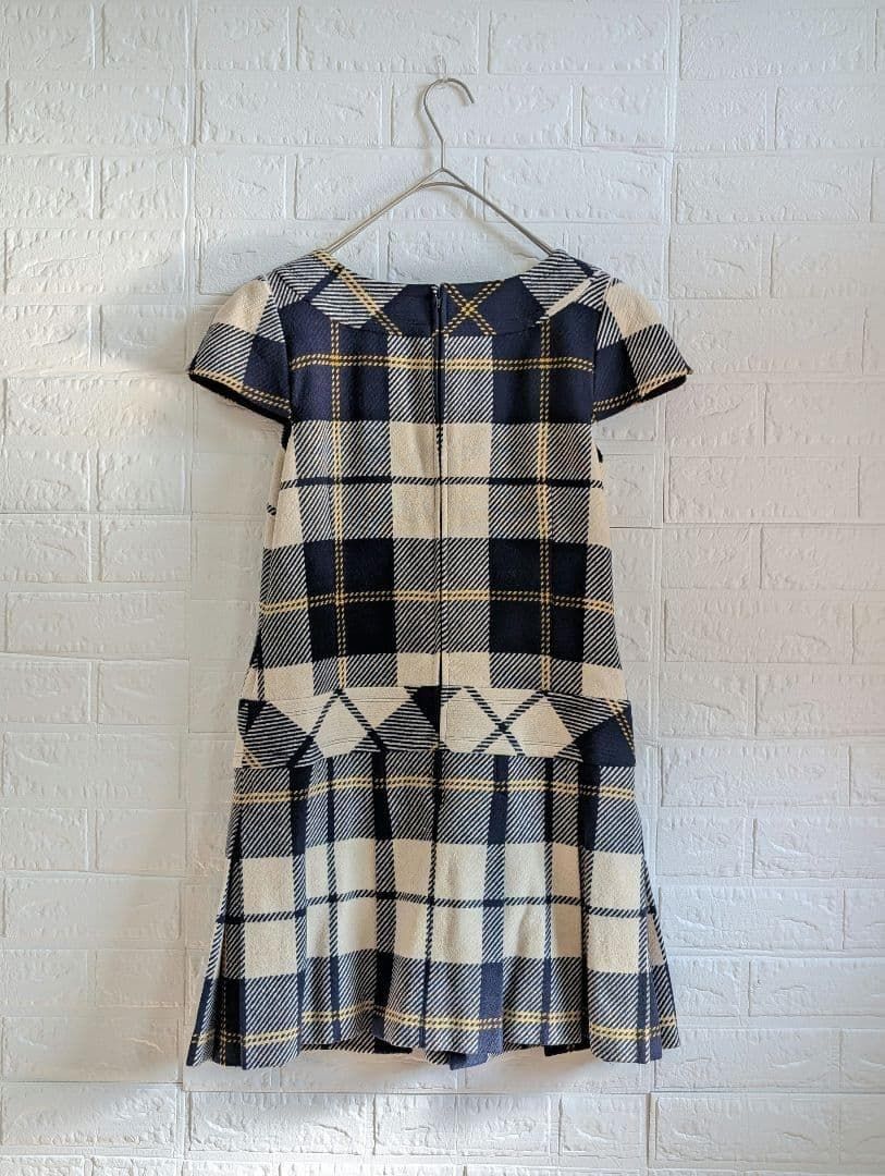 美品 BURBERRY BLUE LABEL チェック柄 ミニワンピース M｜Yahoo