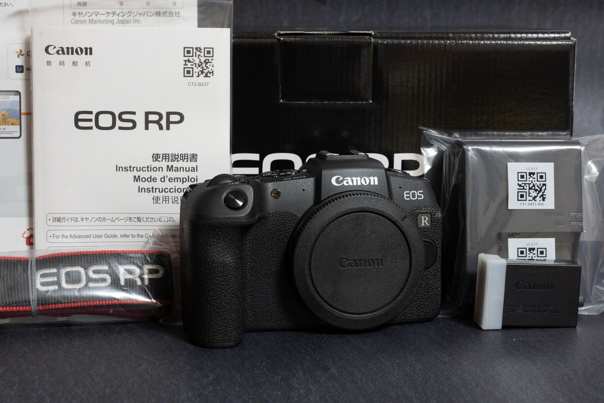 極美品】CANON EOS RP ボディ（純正予備バッテリー付き）｜Yahoo
