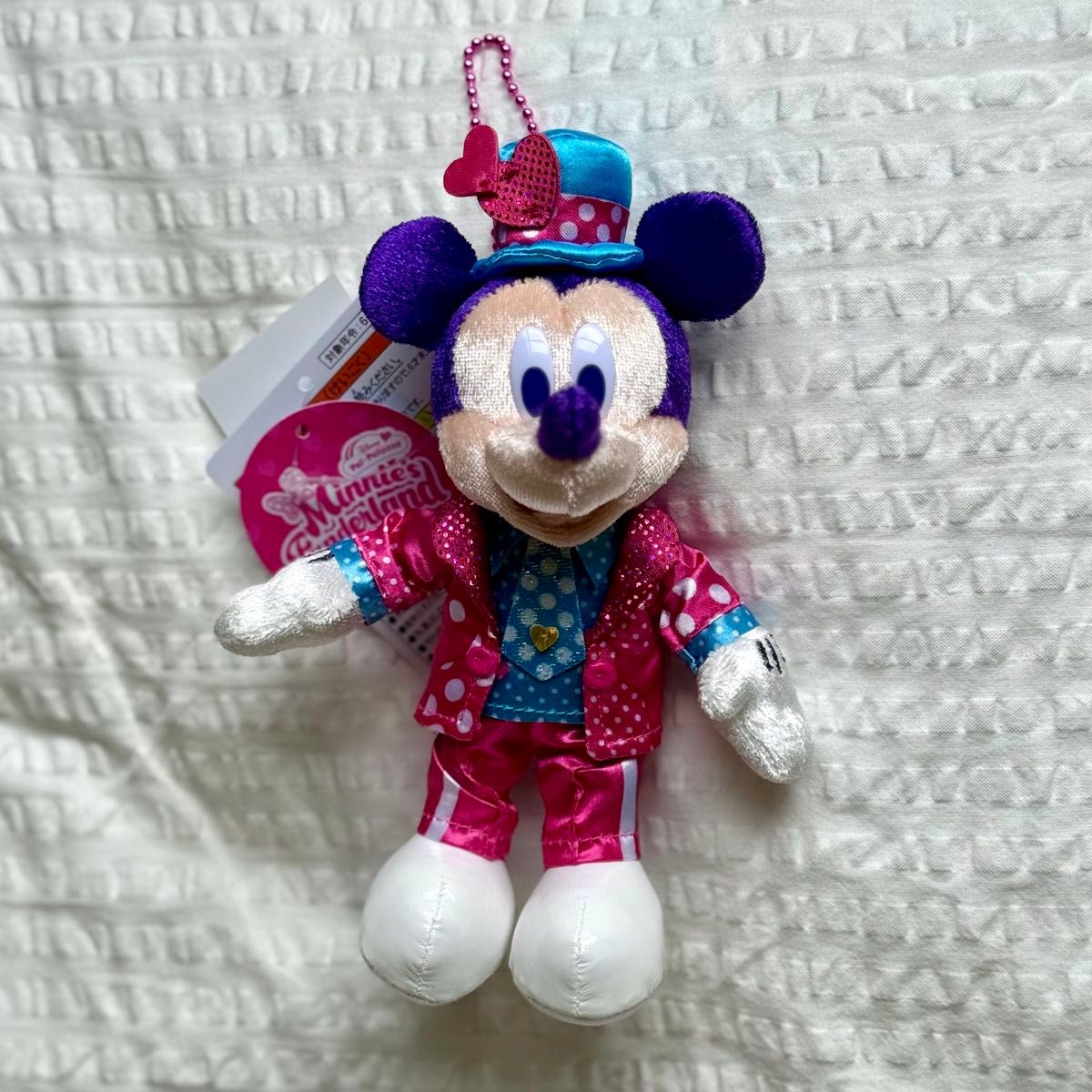 ぬいぐるみバッジ ミッキー ディズニーパルパルーザ ミニーの ファン