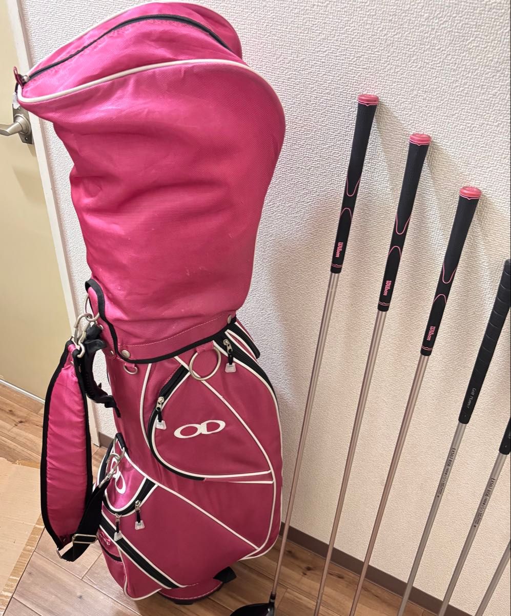 良品 レディース ゴルフセット 7本 Wilson Epoloc EC Golf Planner