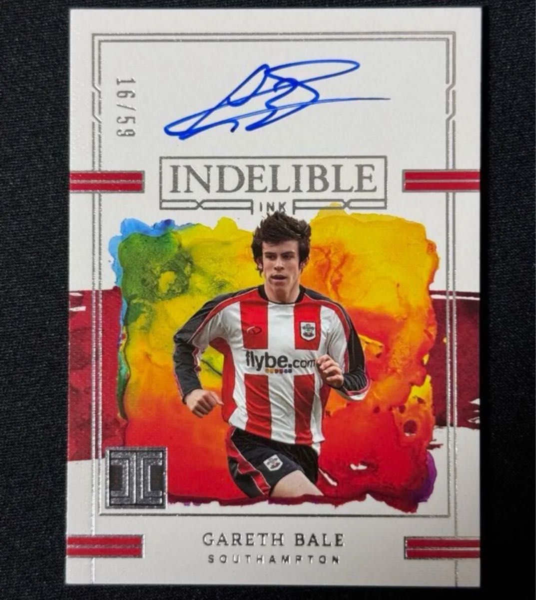 ガレス・ベイル 直筆サインカード Southampton 16/59 Panini