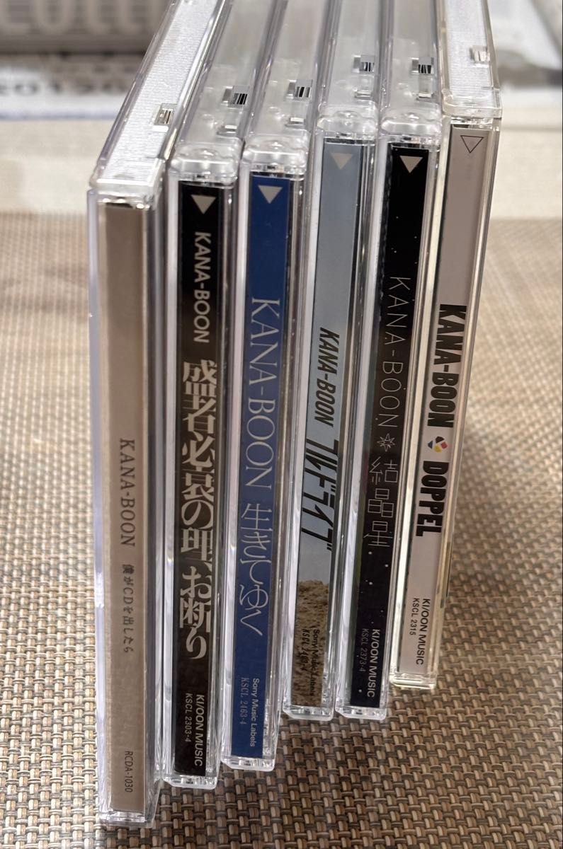 KANA-BOON CDアルバム 6枚セット 僕がCDを出したら 盛者必衰の理お断り