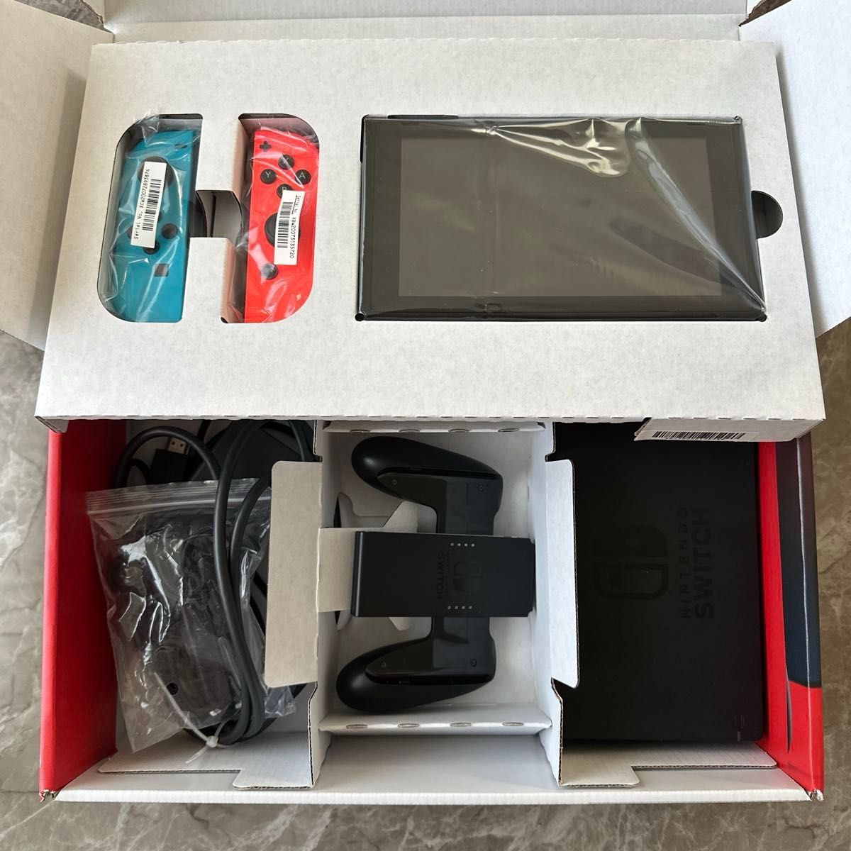 Nintendo switch 本体 バッテリー強化版 128GBメモリーカード付き