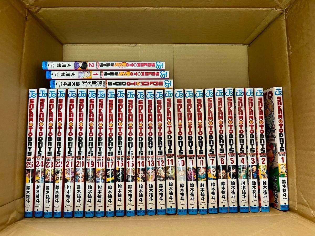 SAKAMOTO DAYS 全巻セット25巻＋公式ファンブック＋SAKAMOTOholidays2