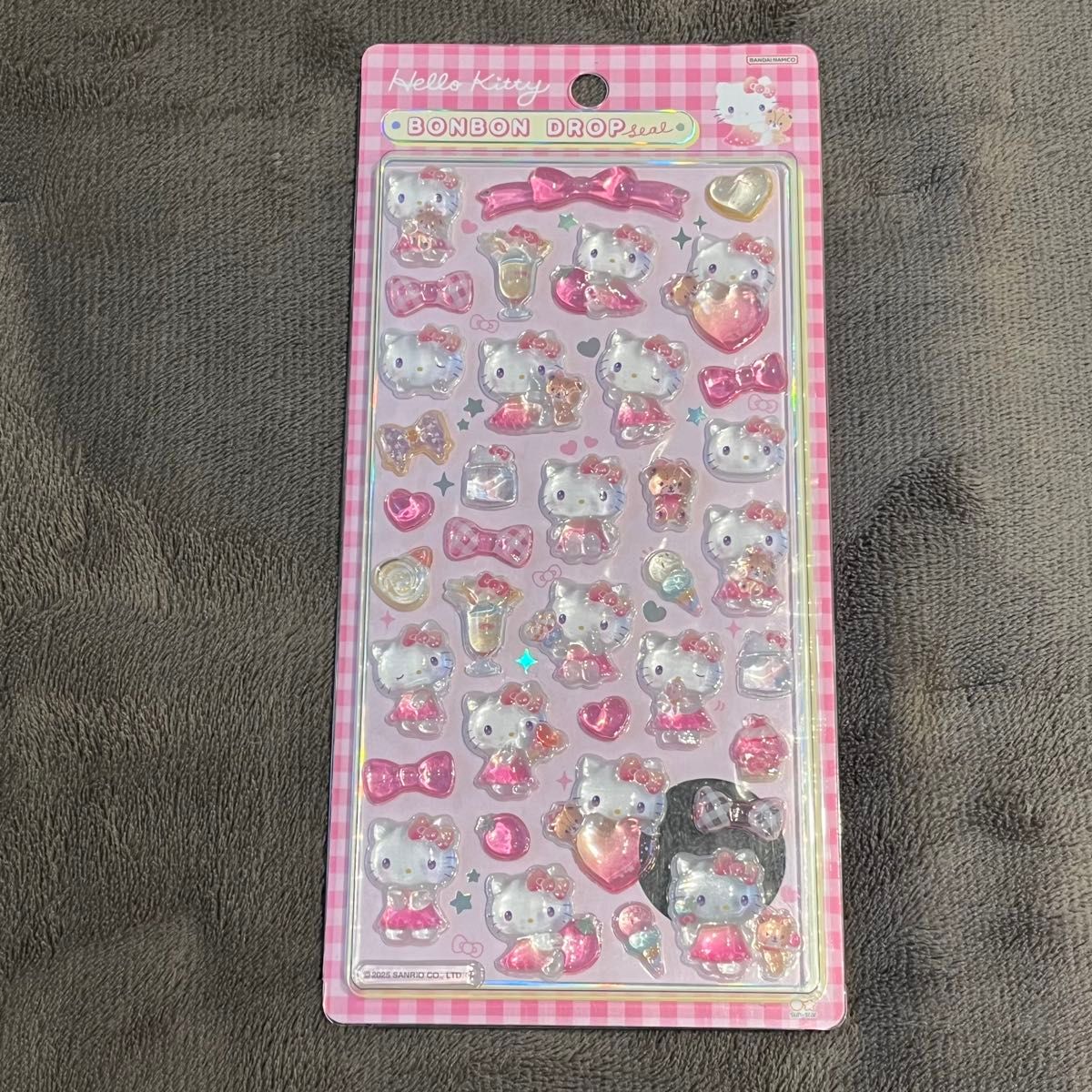 ハローキティ ボンボンドロップシール サンリオ 第二弾 ピンク｜Yahoo