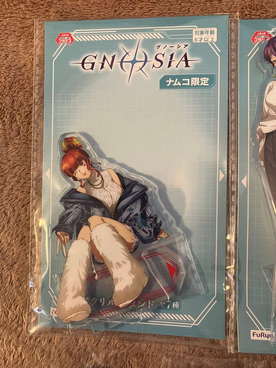 ナムコ限定 グノーシア アクリルスタンド 他SQ & ジナ 計7点セット