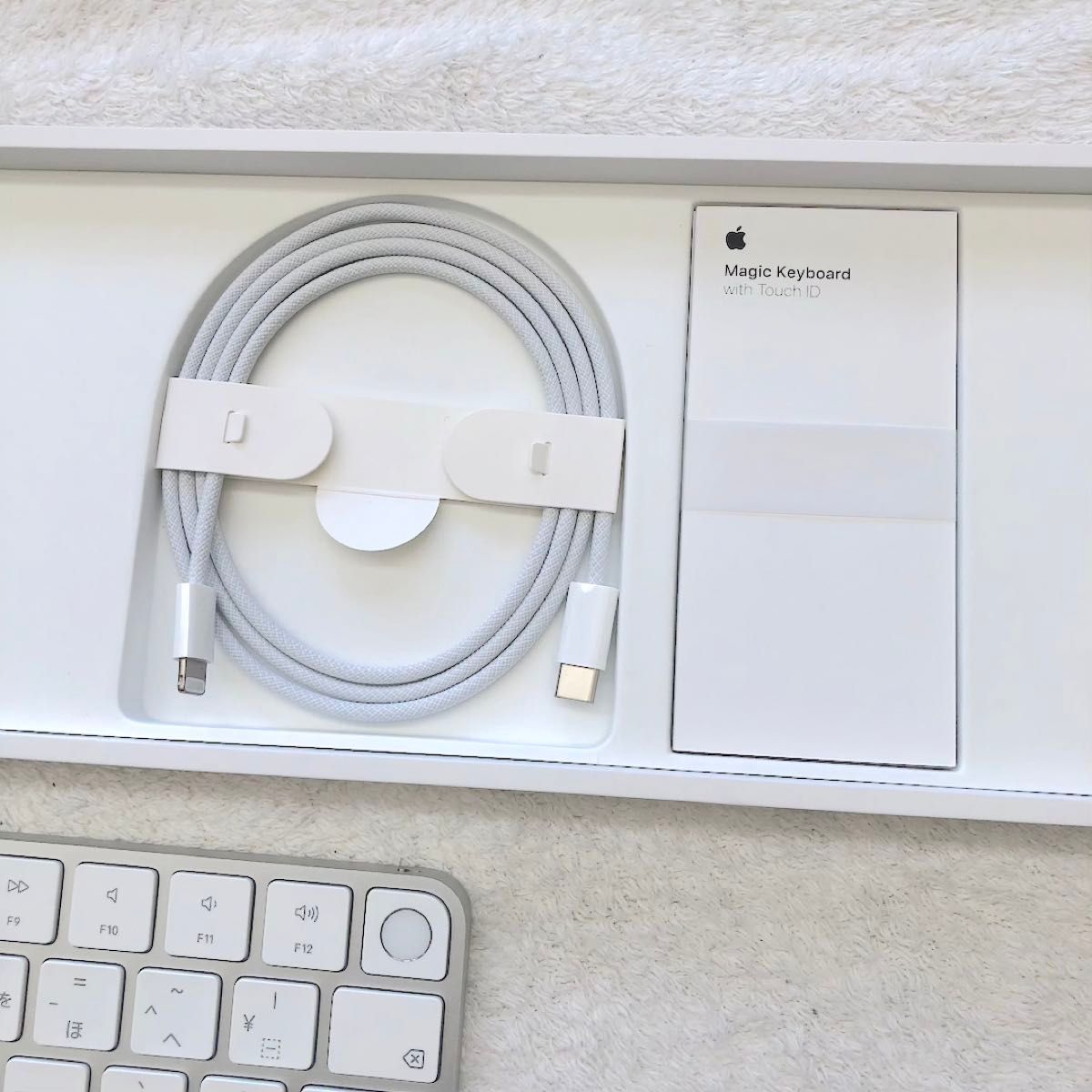 未使用にちかい/超美品】Touch ID搭載 Apple Magic Keyboard マジック