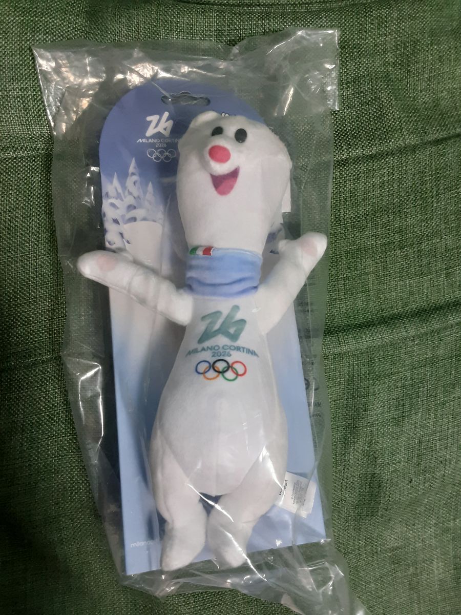 ぬいぐるみ オリンピック マスコット ミラノ ティナ Tina 公式 27cm