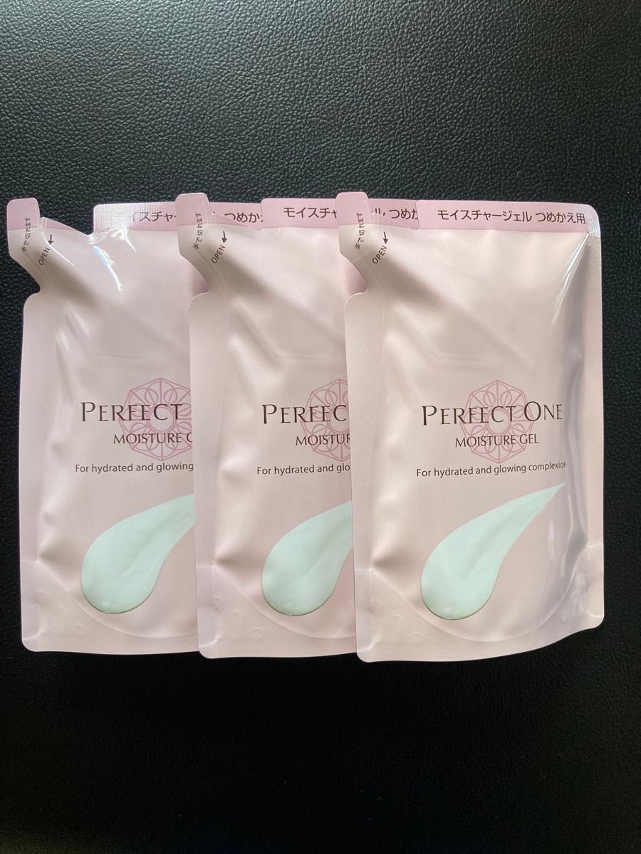 3個 パーフェクトワン モイスチャージェルd 75g つめかえ 詰替