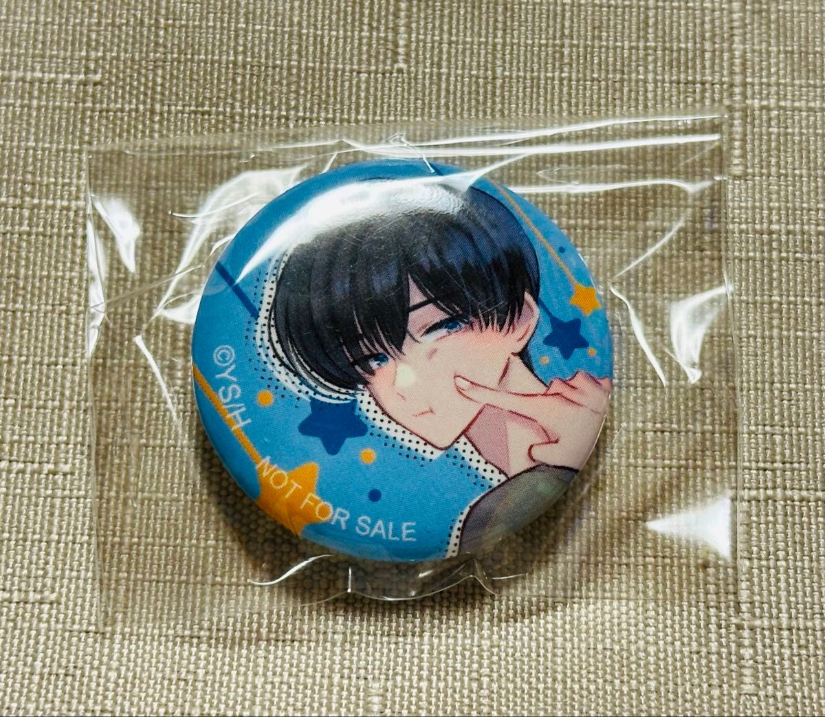 多聞くん今どっち！？ 漫福ガチャ 坂口桜利 缶バッジ マグネット