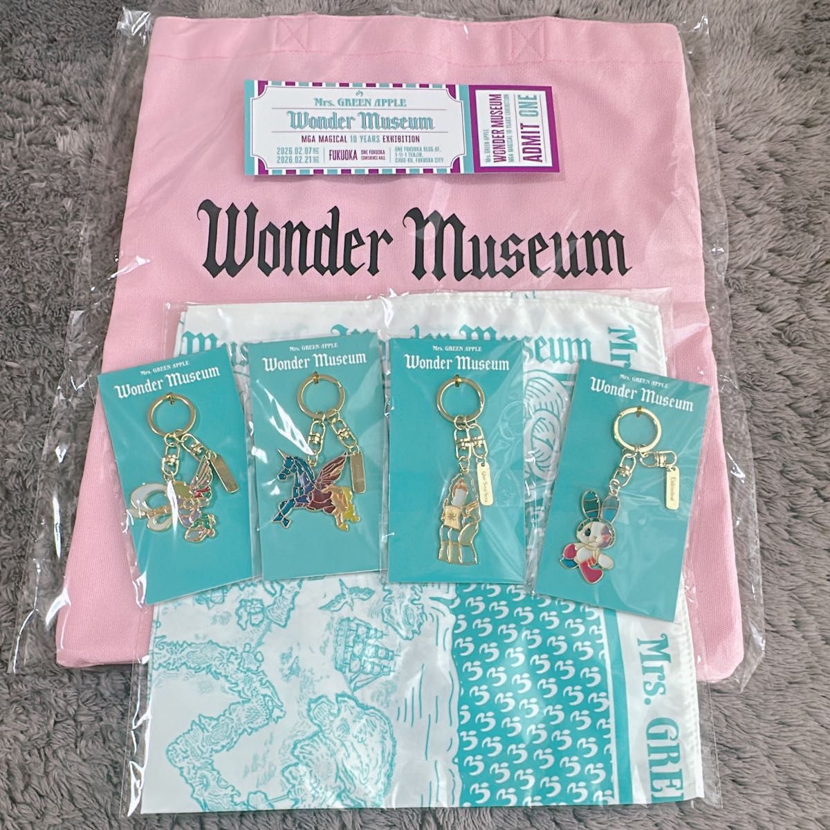 ミセスグリーンアップル Wonder Museum トートバッグ キーホルダー