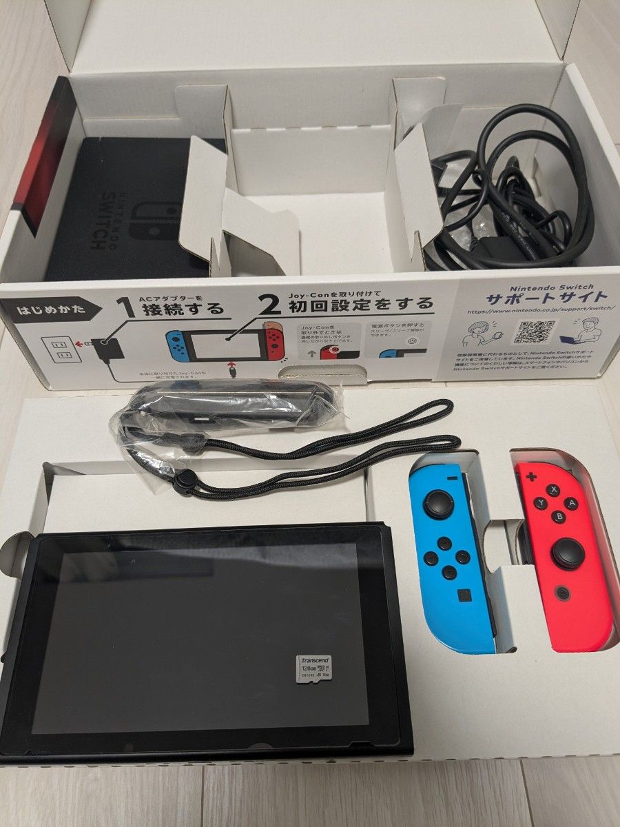Nintendo Switch Joy-Con （L）ネオンブルー/（R） ネオンレッド 128GB