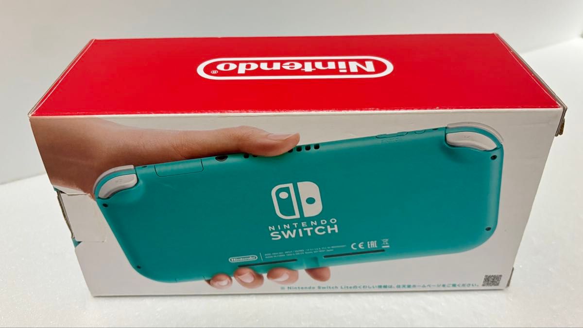 空箱 Nintendo Switch Lite ターコイズ 店舗印なし ニンテンドー