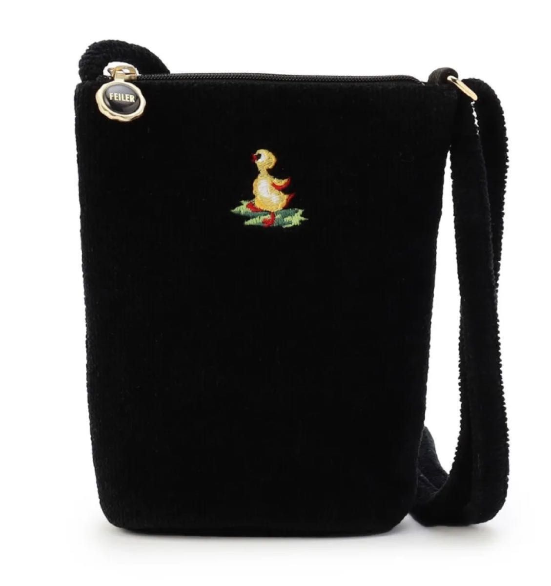 FEILER 裏ハイジ ショルダーバッグ フェイラー ハイジ ブラックハイジ