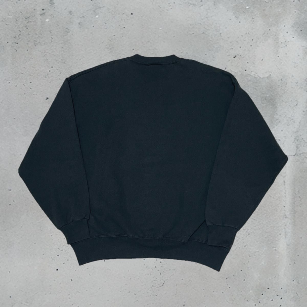 90s JERZEES ブラック スウェット USAデザイン アニマル XLサイズ