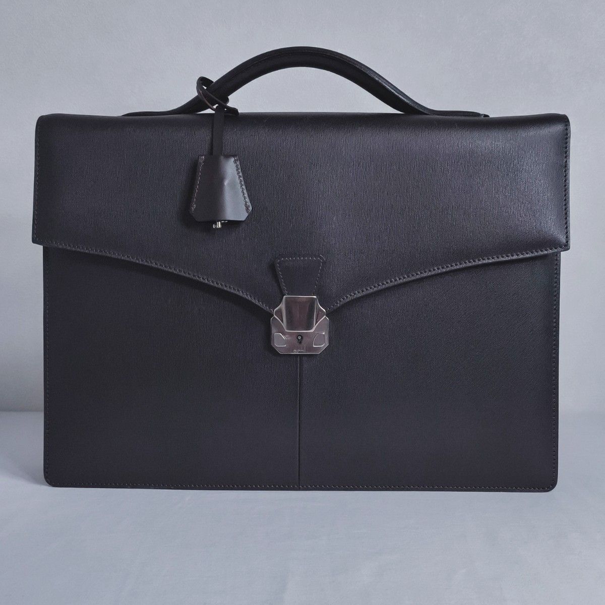 dunhill ダンヒル サイドカー フルレザー ビジネスバッグ ブリーフ