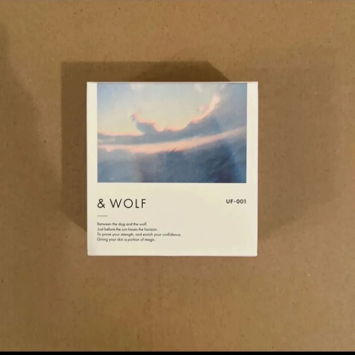 & WOLF UVセラムリキッドファンデーション UF-001 pink beige 12 5g