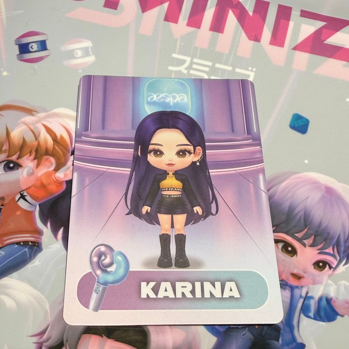 aespa smtown ポップアップ バック トレカ カリナ aespa smtown