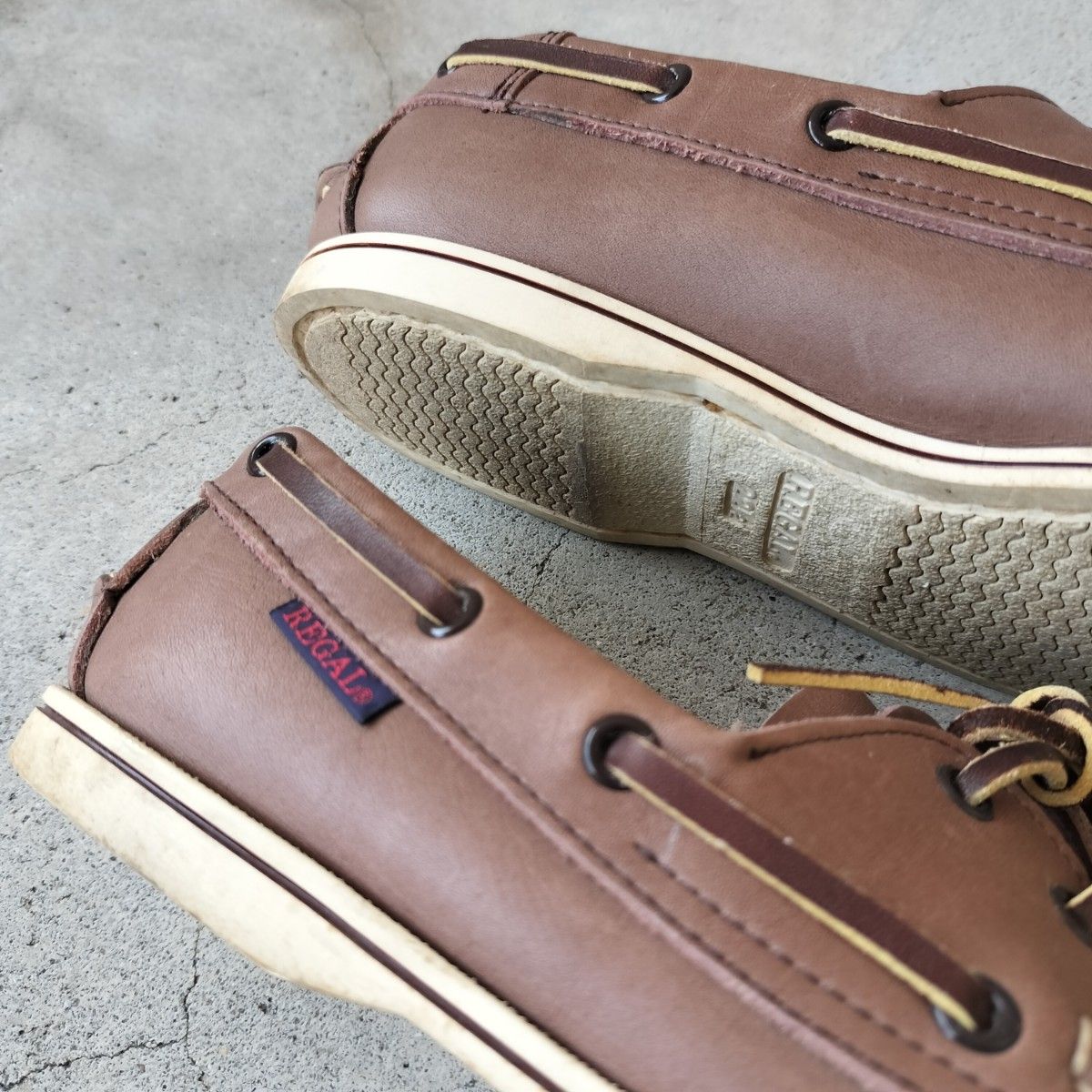 希少当時物 REGAL WESTモカシン・デッキシューズヴィンテージ