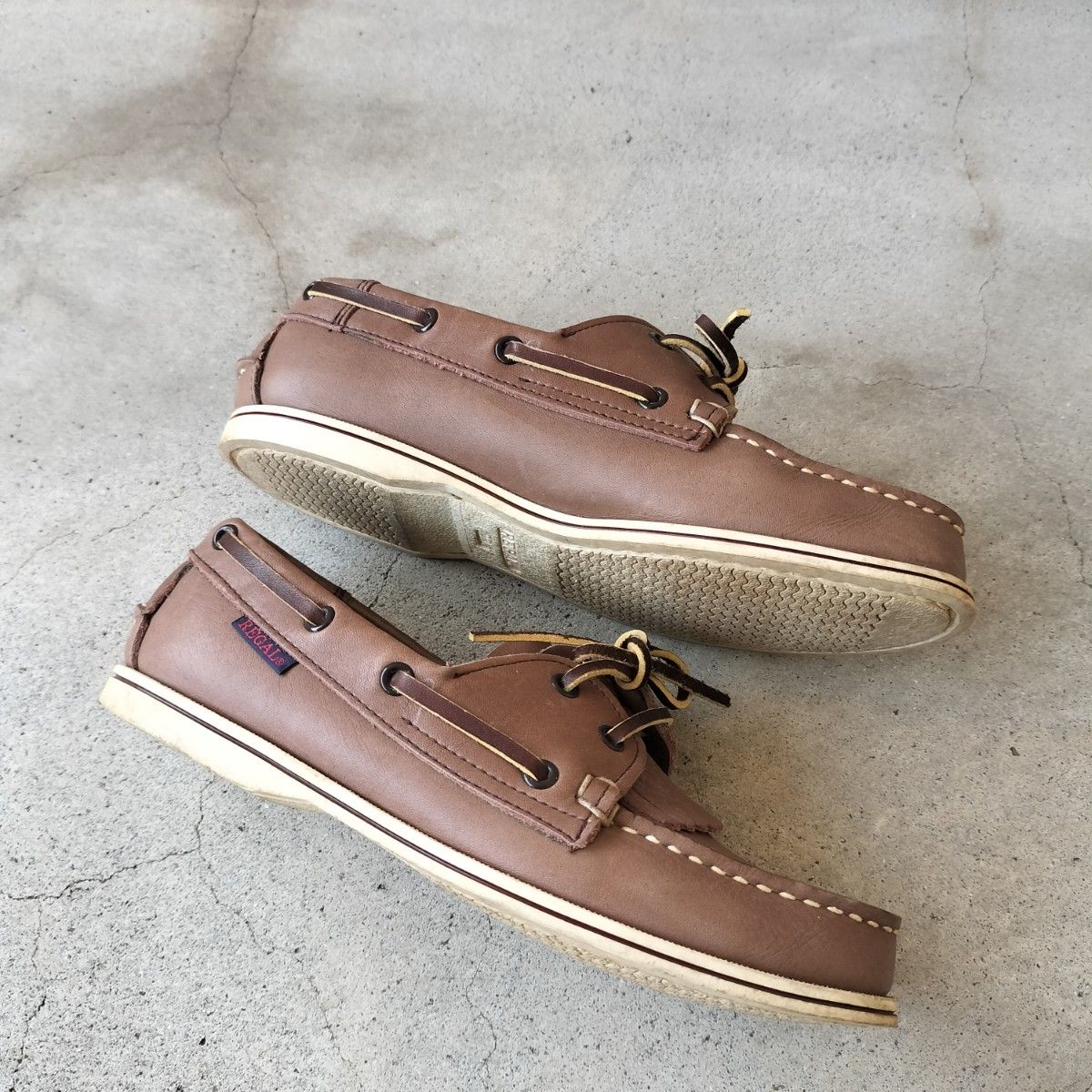 希少当時物 REGAL WESTモカシン・デッキシューズヴィンテージ