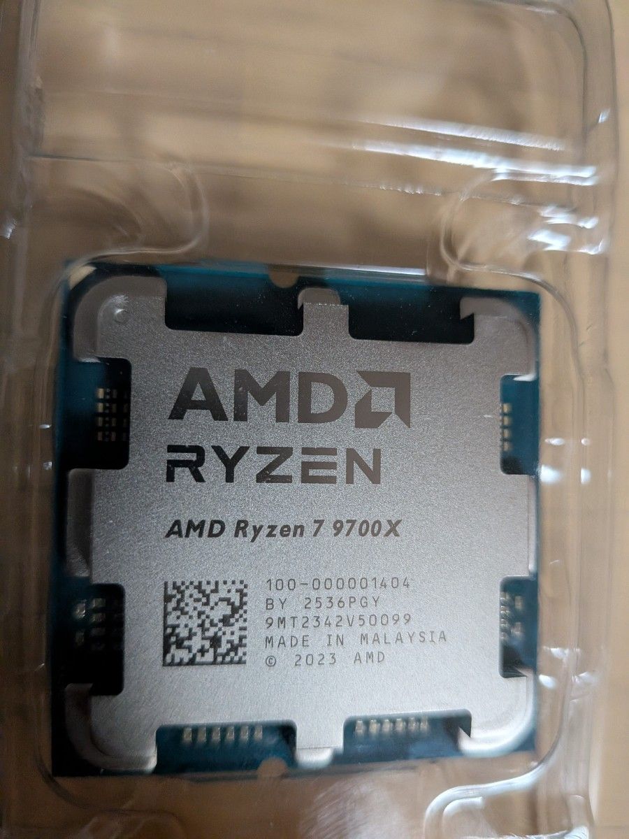 新品未使用】AMD Ryzen 7 9700X バルク品｜Yahoo!フリマ（旧PayPayフリマ）