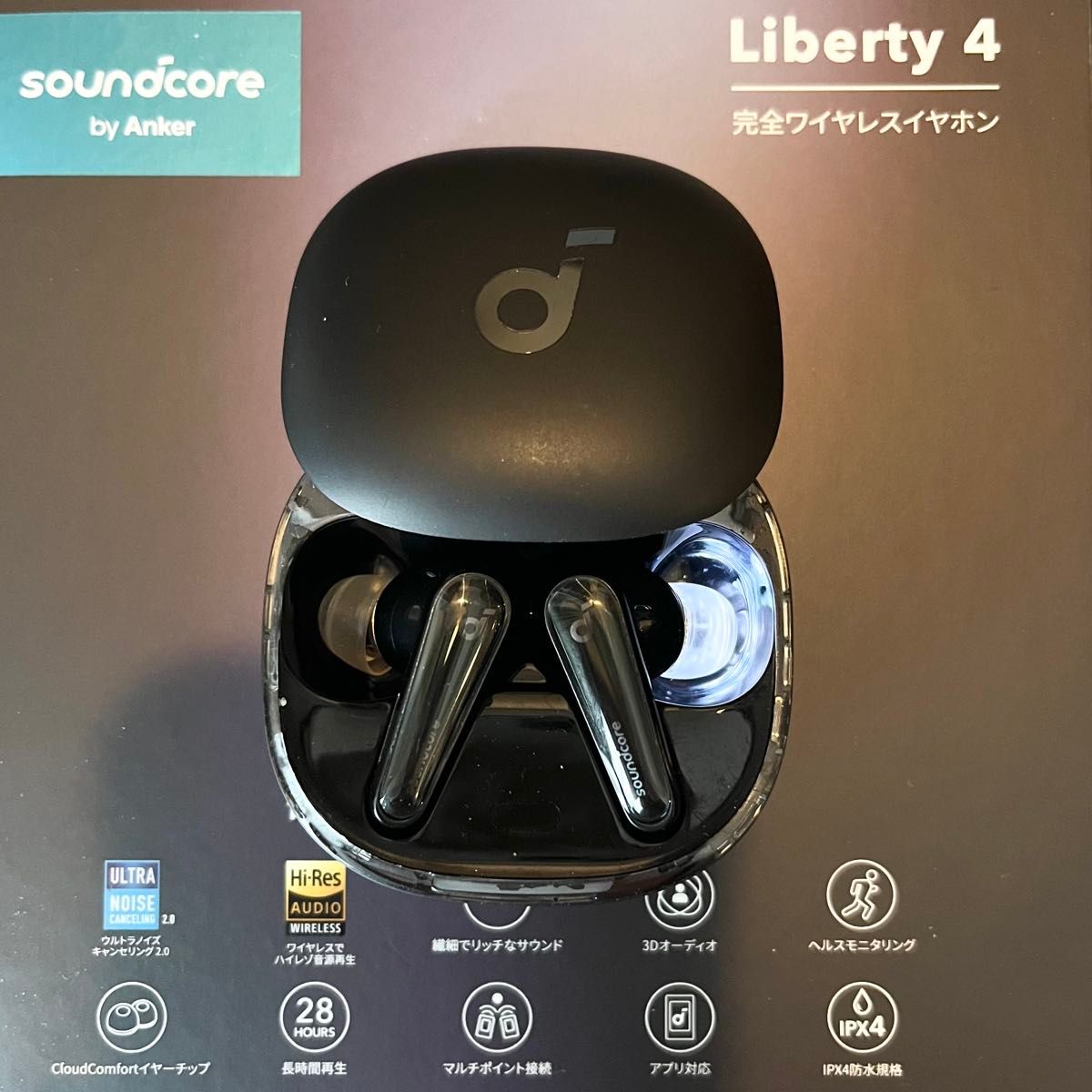 ジャンク】 Anker Soundcore Liberty 4 ブラック｜Yahoo!フリマ（旧