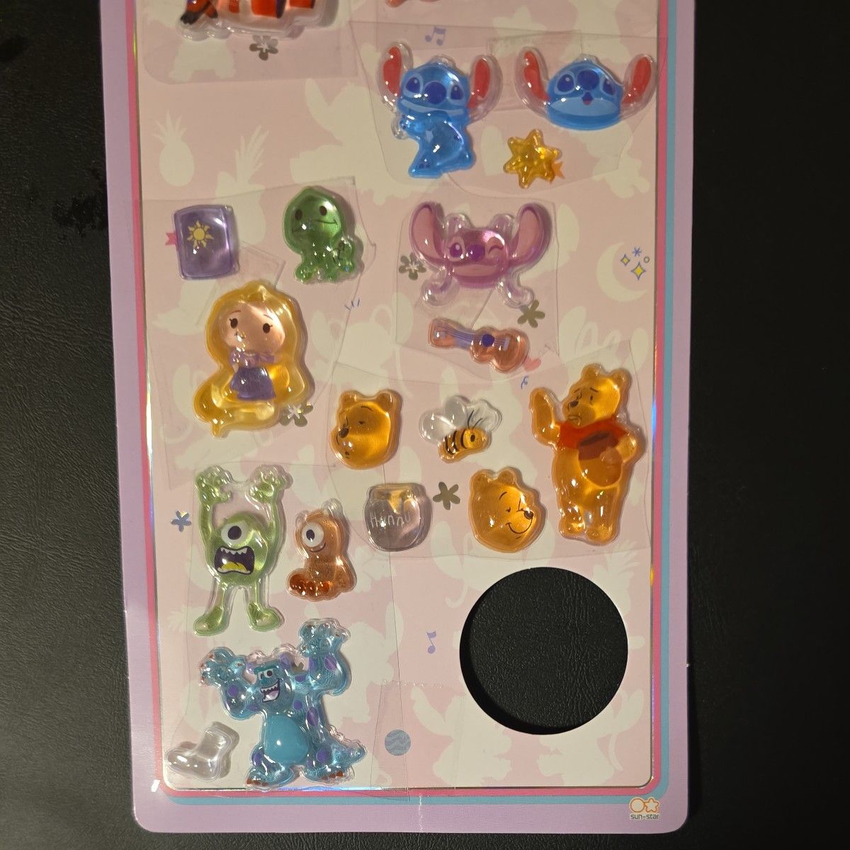 ディズニーボンボンドロップシール ラプンツェルベイマックス