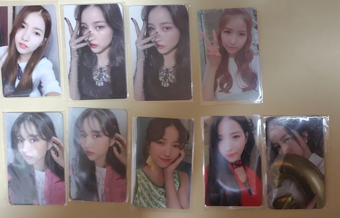 GFRIEND VIVIZ トレカ ポストカード ソウォン イェリン ウナ ユジュ