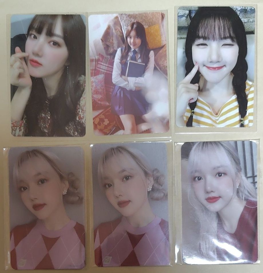 GFRIEND VIVIZ トレカ ポストカード ソウォン イェリン ウナ ユジュ