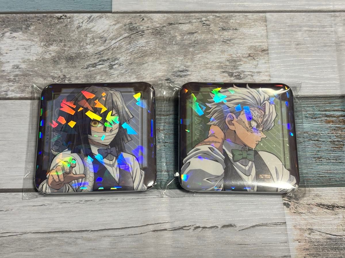 鬼滅の刃 モクテルバー グリッター缶バッジ コレクションロト モクテル