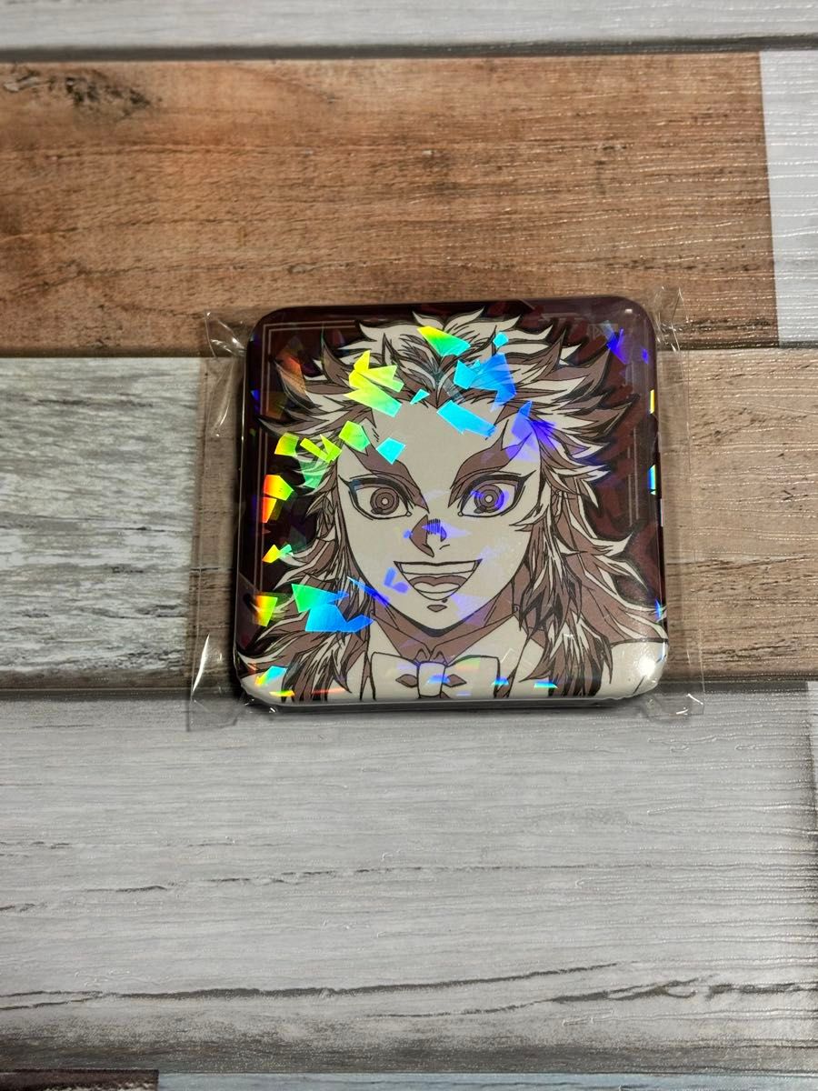 鬼滅の刃 冨岡義勇 ufotableモクテルバー ロトくじ グリッター缶バッジ