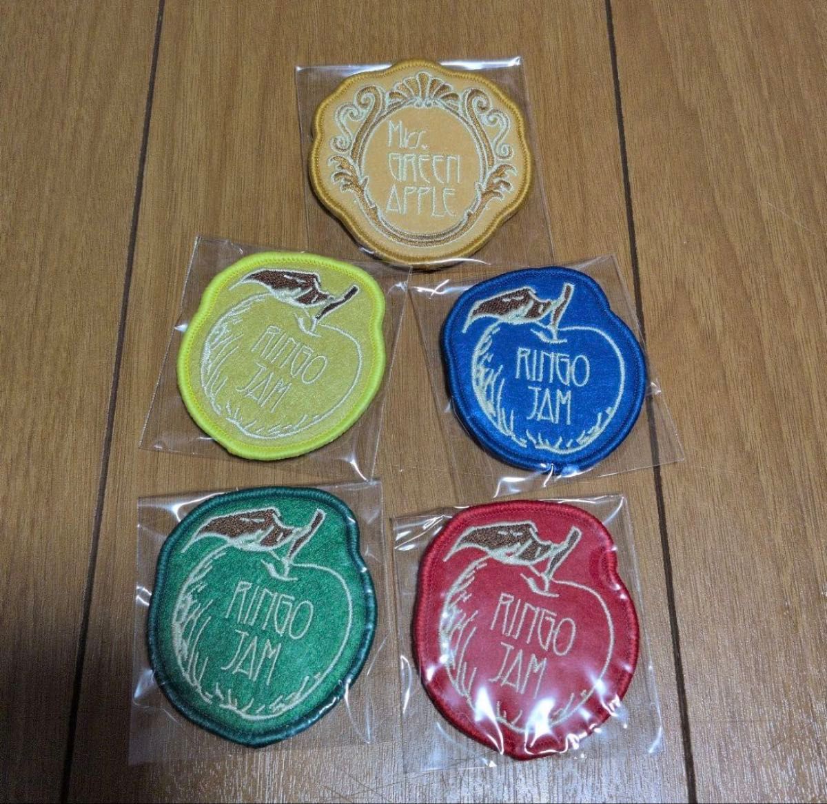 ミセスグリーンアップル JAM'sくじ ワッペン 5個セット売り｜Yahoo