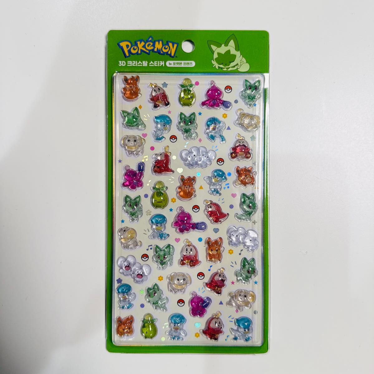 韓国限定 ポケモン 3Dシール 緑 新品未開封｜Yahoo!フリマ（旧PayPay