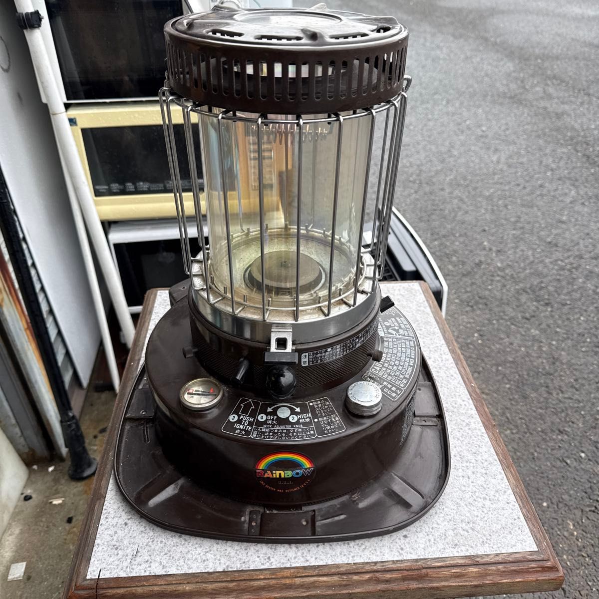 レインボー 初期型 RB-2型 1982年製 トヨトミ トヨストーブ 004