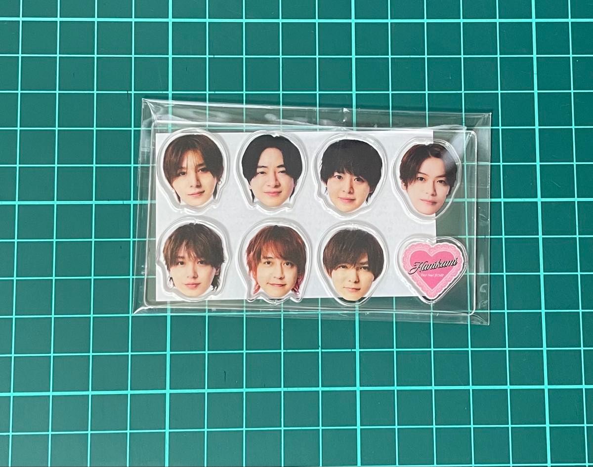 HeySayJUMP ハニカミ 通常盤先着購入特典 アクリルチップ｜Yahoo