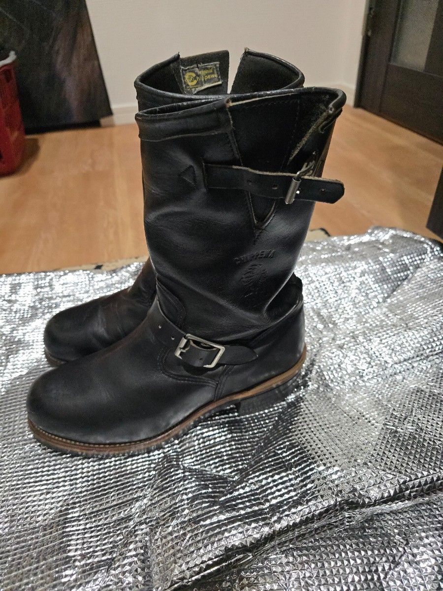 CHIPPEWA チペワ エンジニアブーツ ブラック26cm｜Yahoo!フリマ（旧