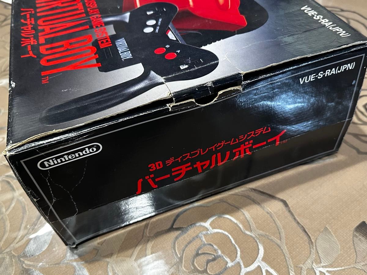 動作確認済】バーチャルボーイ 本体 箱あり ACアダプター ソフト4本
