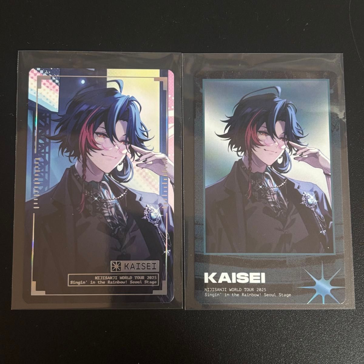 魁星 にじさんじ チェキ カード Singin' in the rainbow SitR WORLD