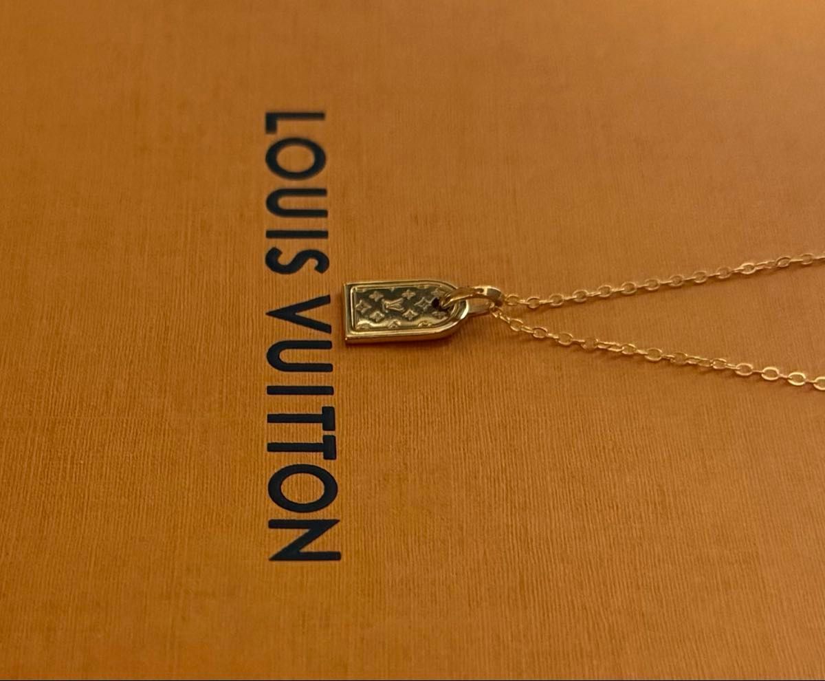 極美品 LOUIS VUITTON ネックレス ナノグラム 付属品込み｜Yahoo