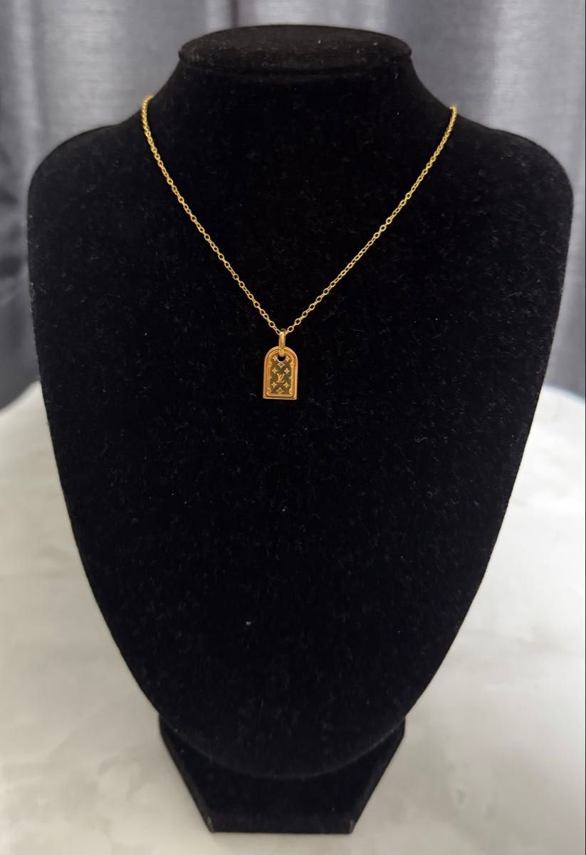 極美品 LOUIS VUITTON ネックレス ナノグラム 付属品込み｜Yahoo