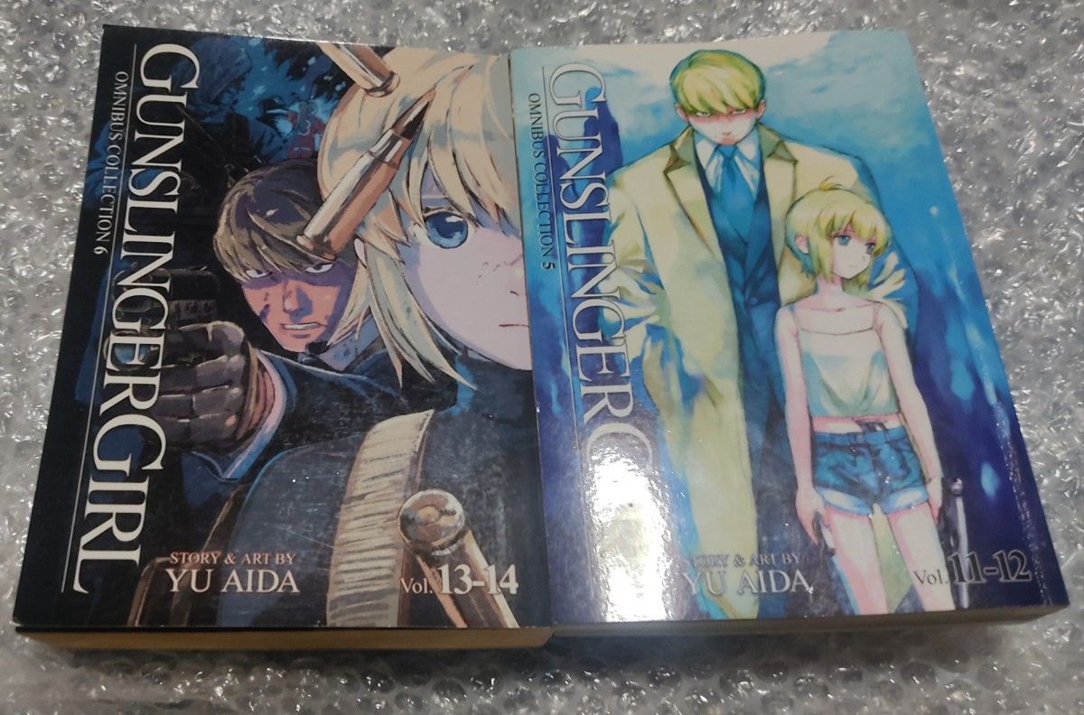 Gunslinger Girl Omnibus 5 & 6 English Edition (Vol 11-14) Rare