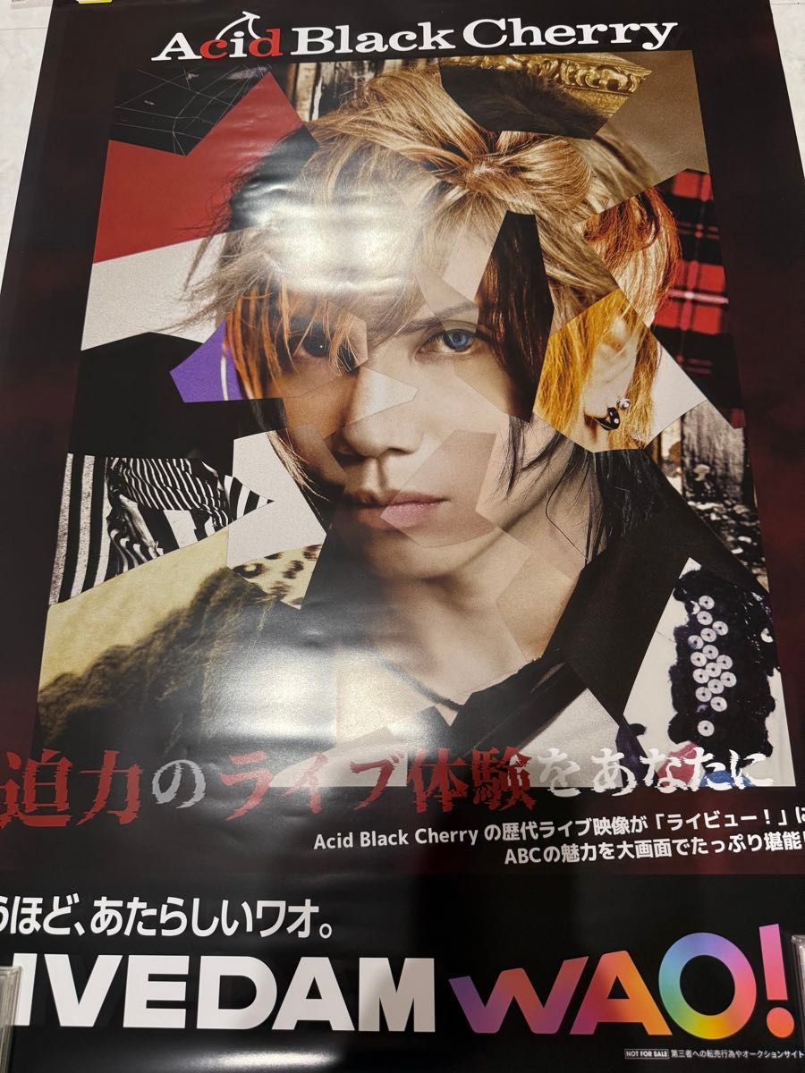 Acid Black Cherry 【ライビュー 】ポスター｜Yahoo!フリマ（旧PayPay