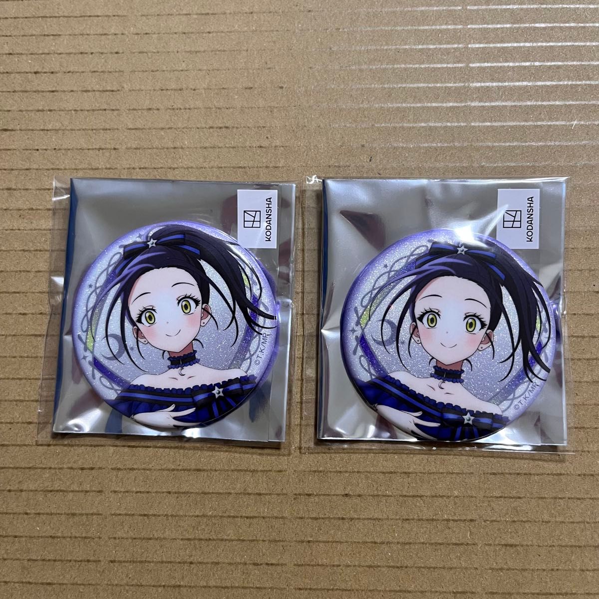 メダリスト 狼嵜光 グリッター缶バッジ ローソン｜Yahoo!フリマ（旧