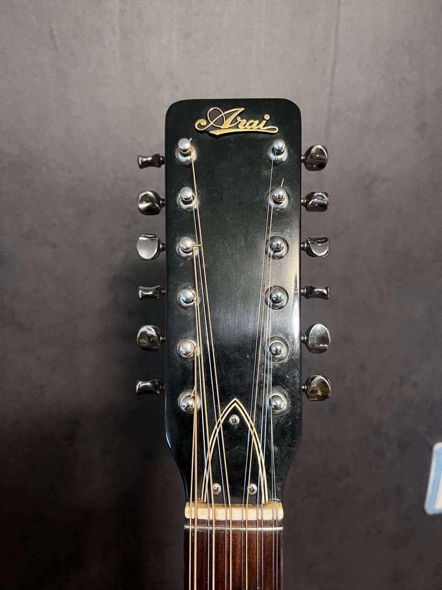 希少】Arai W130 12弦アコースティックギター ヴィンテージ｜Yahoo