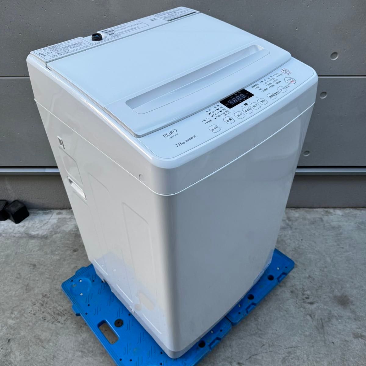 207 2024年製美品 ヤマダ電機 洗濯機 7KG ガラス インバーター｜Yahoo